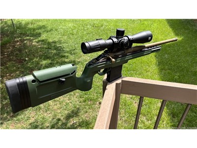 Ruger American Go Wild 6.5 CM With Eotech VUDU FFP Mil Scope, KRG Stock