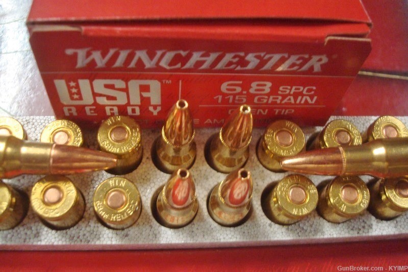 60 Winchester 6.8 SPC 115 grain HP NEW ammo RED68SPC-img-4