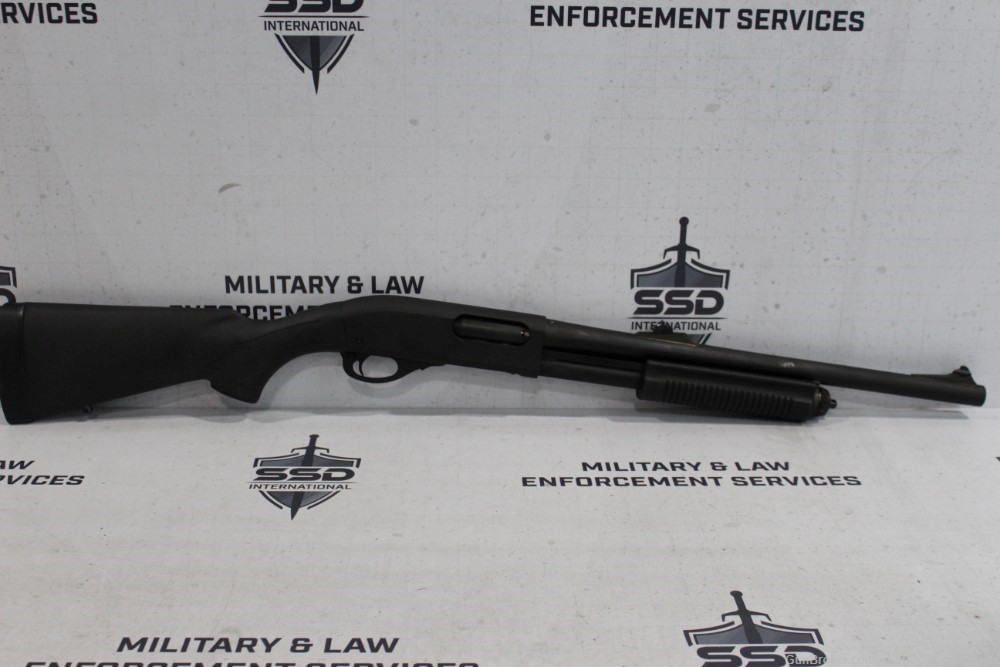 Remington 870 Police Magnum 12GA 18" Rifle Sights-img-0