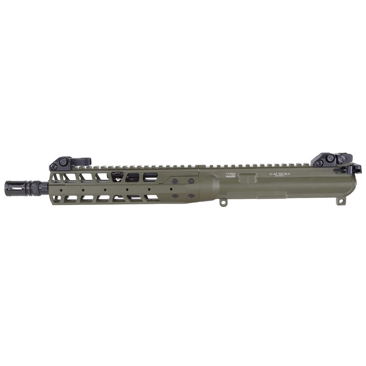 LWRC IC-A5 .300 Blackout 10.5" 1:7" 1/2x28 OD Green Complete Upper Receiver-img-1