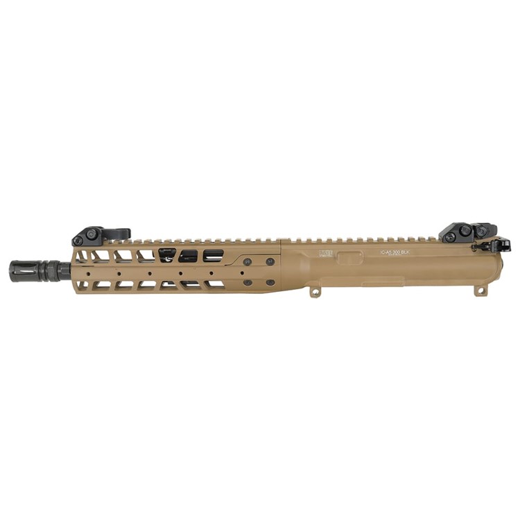LWRC IC-A5 .300 Blackout 10.5" 1:7" 1/2x28 FDE Complete Upper Receiver-img-1