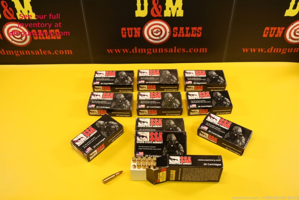 SSA SILVER STATE ARMORY 6.8 SPC 115GR SIERRA OTM 220 ROUNDS 11 BOXES-img-0