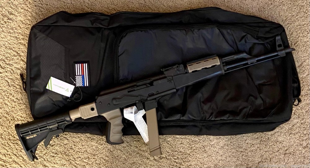 NEW WASR-M 9mm with Folding Stock-img-0