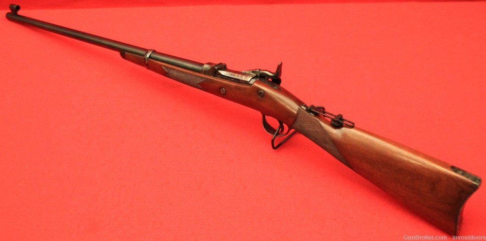 Harrington & Richardson 1873 Trapdoor chambered in .45-70 with a 26-inch.-img-3