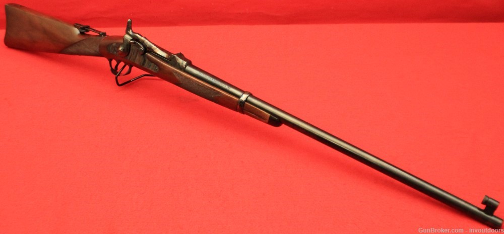 Harrington & Richardson 1873 Trapdoor chambered in .45-70 with a 26-inch.-img-0