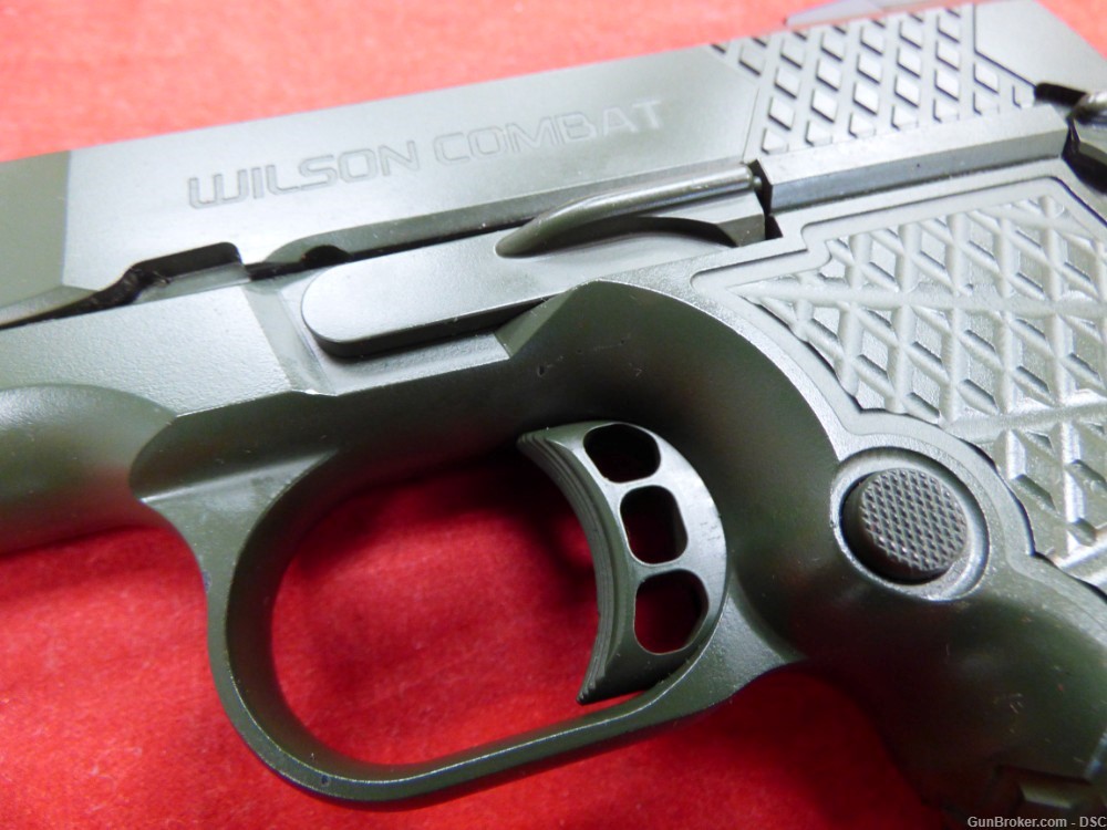 Wilson Combat SFX9 Armor Tuff Green - 9mm WC Target 10/15 Round Fiber Optic-img-10