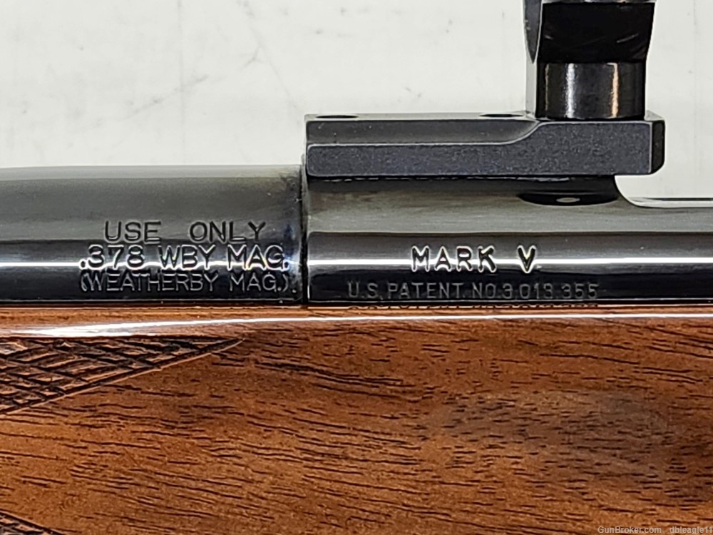Weatherby Mark V .378 WbyMag 28in Bbl Leupold VX III 3.5x10 - GLORIOUS!-img-19