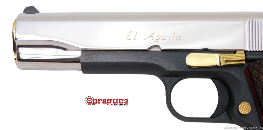 Colt 1911 Government "El Aguila" Limited Edition 1of 100 5" 38 SUP *NEW*-img-9