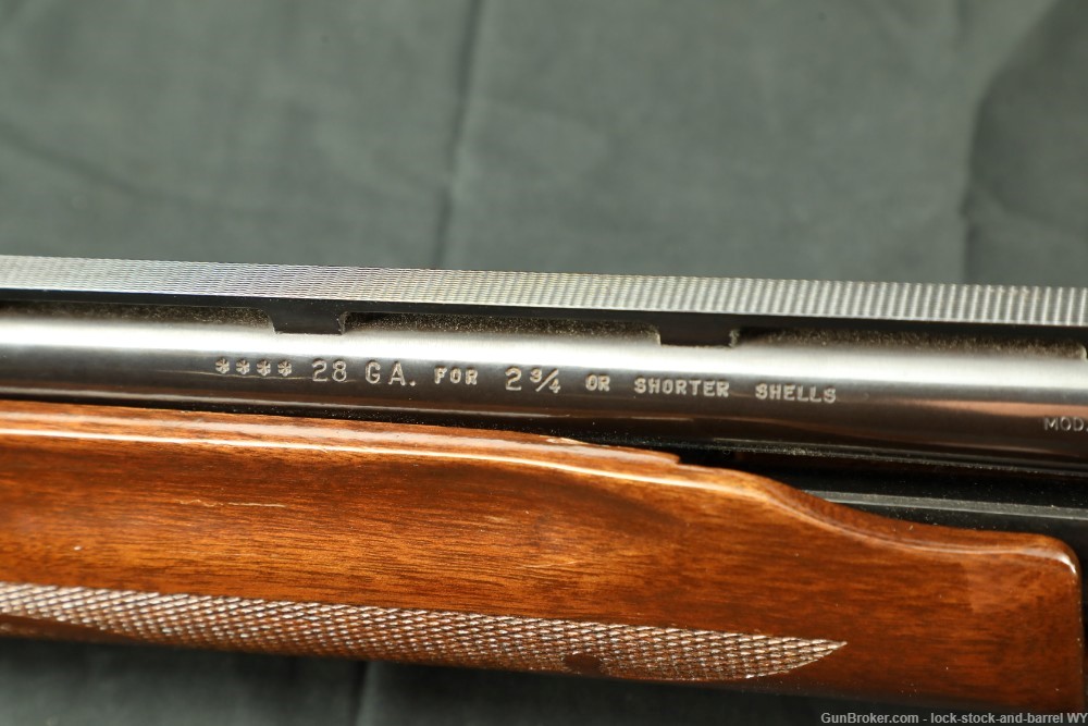 Remington Model 870 LW Wingmaster 28 GA 25” Pump Action Shotgun 1979-img-30