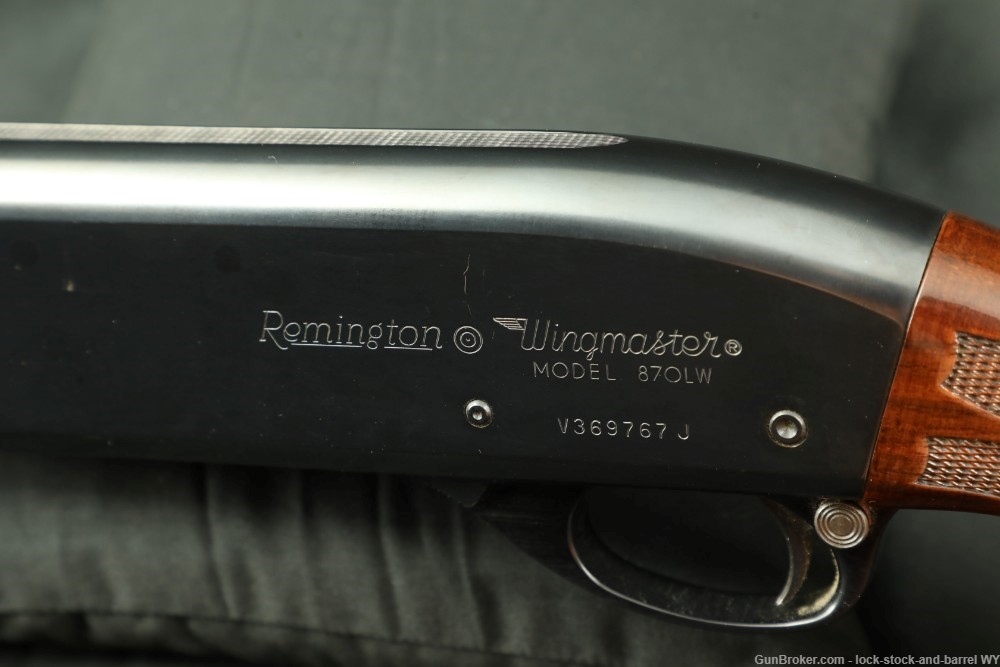 Remington Model 870 LW Wingmaster 28 GA 25” Pump Action Shotgun 1979-img-31