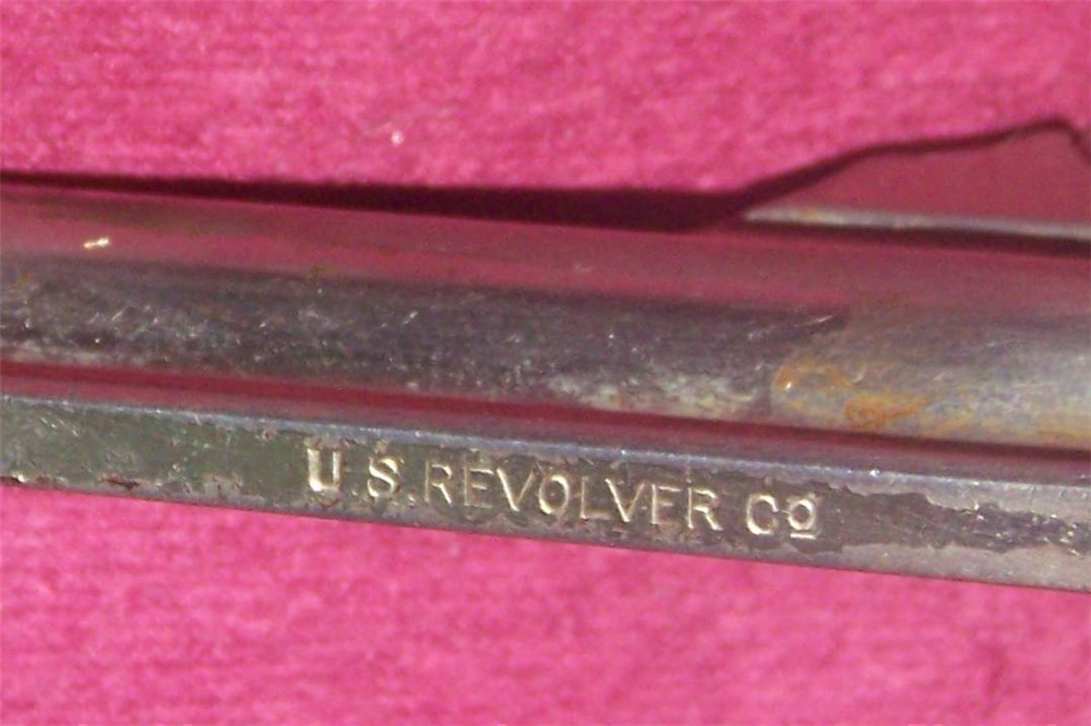U.S. REVOLVER CO. 38 CALIBER 3.25" BARREL COMPLETE (NICKEL)-img-4