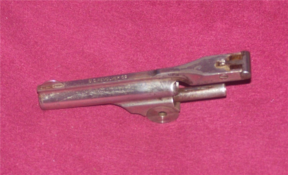 U.S. REVOLVER CO. 38 CALIBER 3.25" BARREL COMPLETE (NICKEL)-img-2