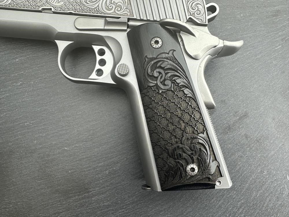 FACTORY 2ND - Kimber 1911 Custom Engraved Royal Chateau AA by Altamont-img-4
