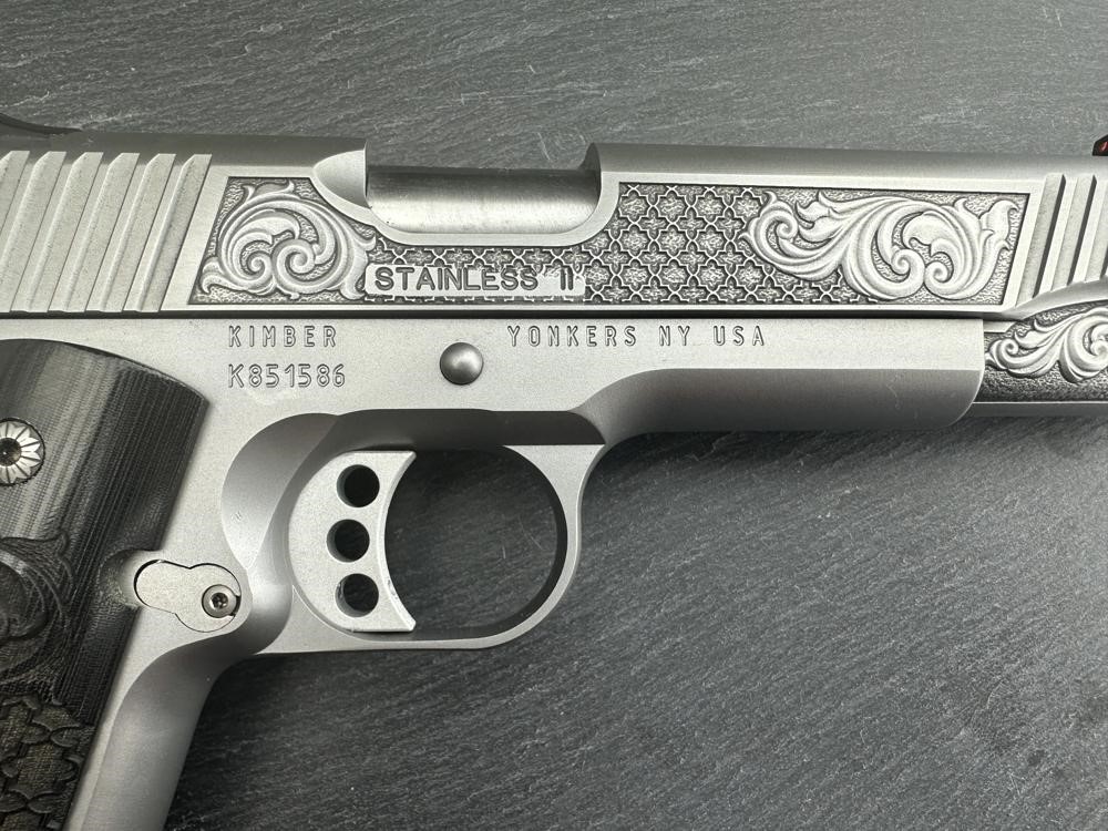 FACTORY 2ND - Kimber 1911 Custom Engraved Royal Chateau AA by Altamont-img-7
