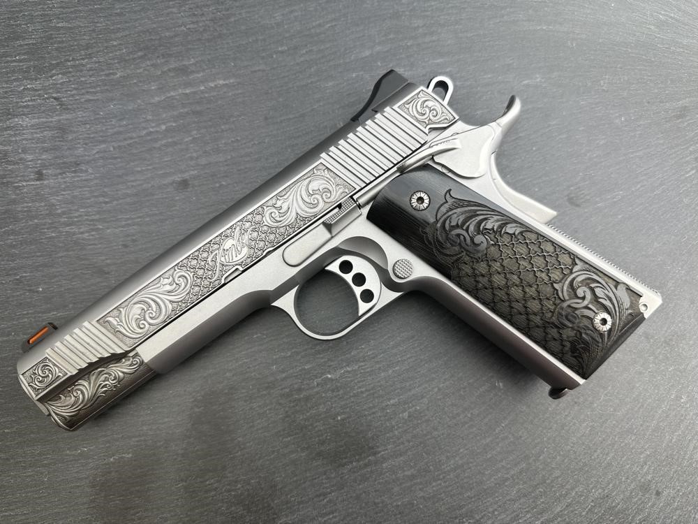 FACTORY 2ND - Kimber 1911 Custom Engraved Royal Chateau AA by Altamont-img-10