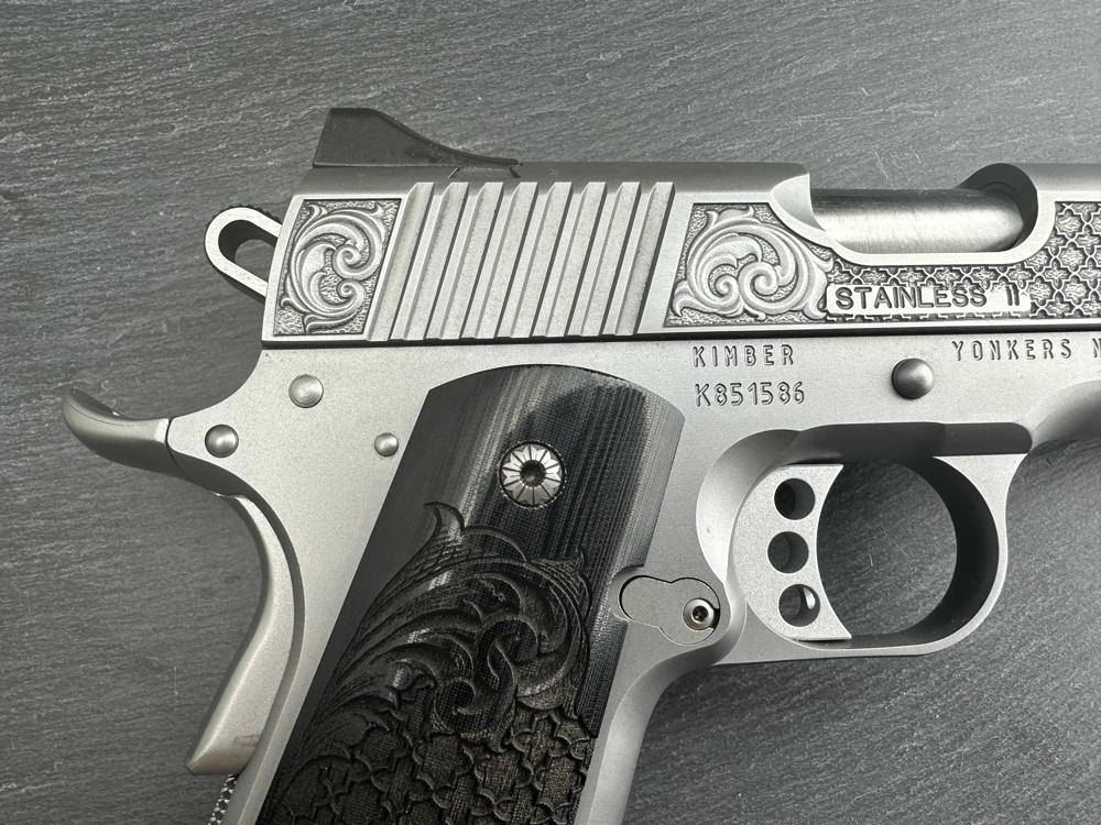 FACTORY 2ND - Kimber 1911 Custom Engraved Royal Chateau AA by Altamont-img-8