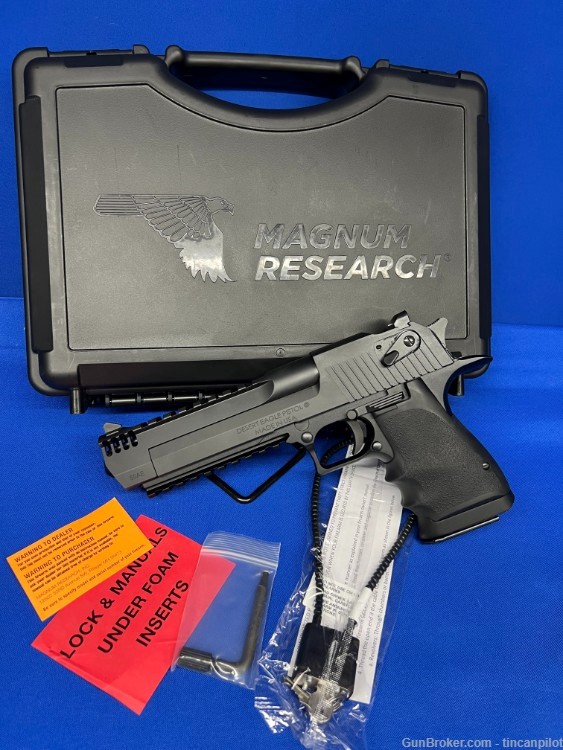 Magnum Research Desert Eagle Pistol 50 AE no reserve penny auction-img-0