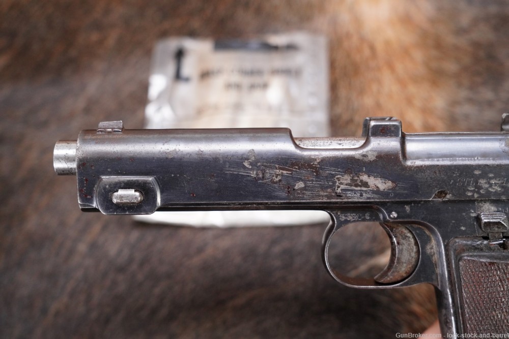 WWI Austrian Steyr-Hahn Model 1912 9x23mm Semi-Auto Pistol, 1914-1915 C&R-img-9