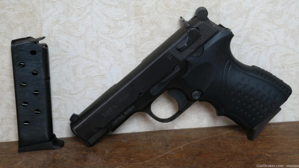 Zastava M88A 9mm Semi-Automatic Pistol w/2 Magazines-img-0