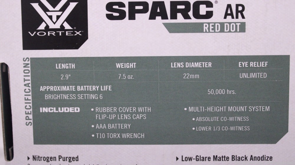 VORTEX SPARC RED DOT FOR AR-img-2