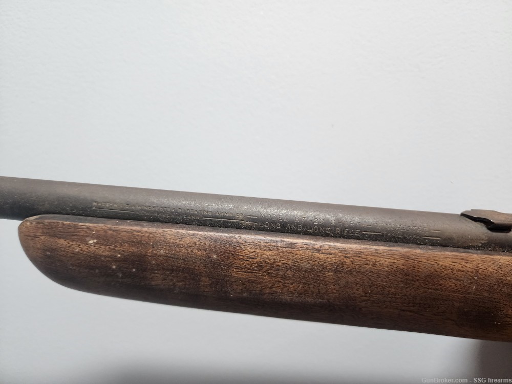 Winchester 67 .22s-l-lr single shot bolt action-img-3