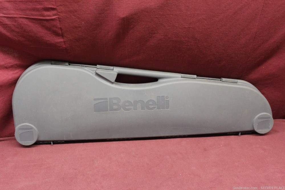 Benelli M1 Super 90 12 Gauge Camo 28" Barrel with Case & Extra Choke-img-0