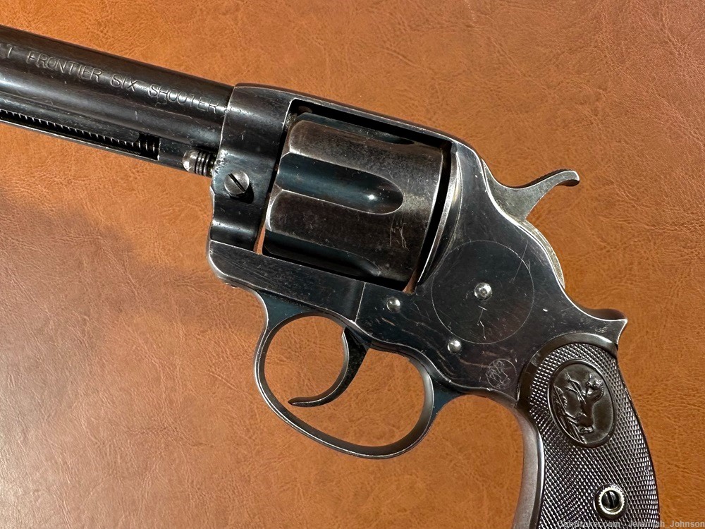 1878 Colt Frontier Double Action Revolver .44-40 WCF DA Pistol Blue 1897 NR-img-2