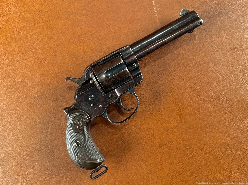 1878 Colt Frontier Double Action Revolver .44-40 WCF DA Pistol Blue 1897 NR-img-0