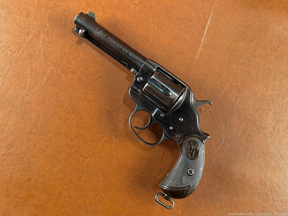 1878 Colt Frontier Double Action Revolver .44-40 WCF DA Pistol Blue 1897 NR-img-1