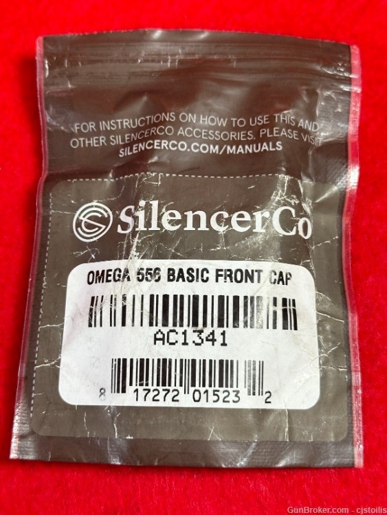 Omega 556 Basic Front Cap SilencerCo AC1341-img-1