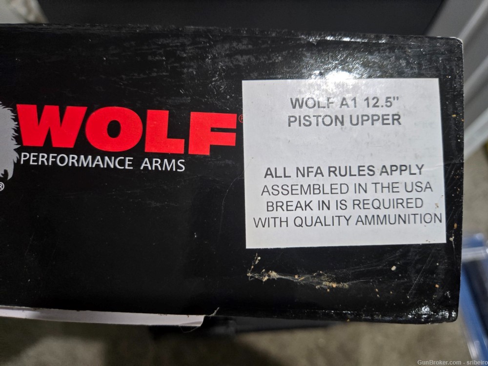 Wolf A1 Upper ar15 Gas Piston Pistol 12.5" t91 556-img-4