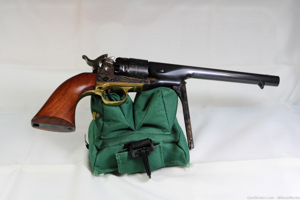 Colt Mod1860 Army 2nd Gen 44 Black Powder; Book Included; "Antique" No FFL-img-33