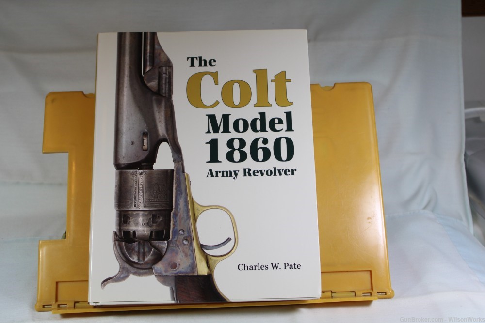 Colt Mod1860 Army 2nd Gen 44 Black Powder; Book Included; "Antique" No FFL-img-40