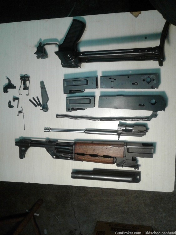 Yugo AK-47 parts kit with 2 rear receiver pieces and 3 front rec. Pieces -img-8