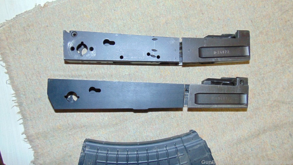 Yugo AK-47 parts kit with 2 rear receiver pieces and 3 front rec. Pieces -img-15