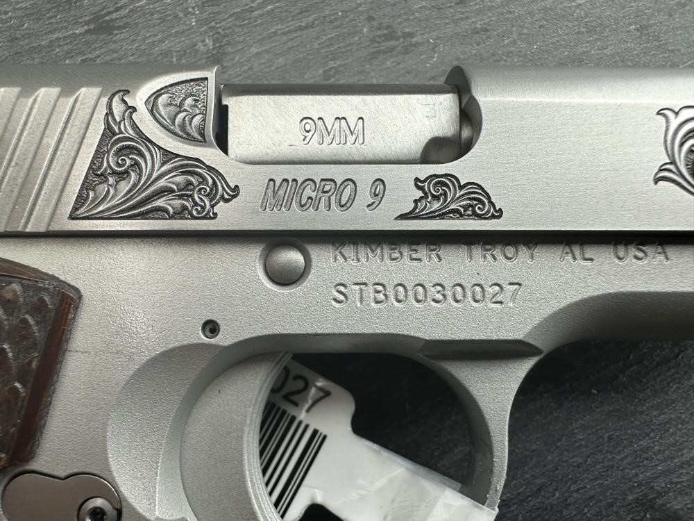 FACTORY 2ND - Kimber Micro 9 Custom Regal by Altamont 9mm-img-7