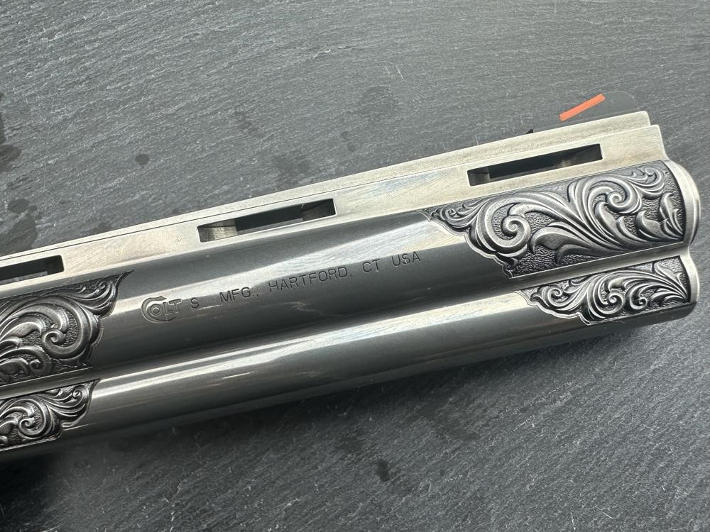 FACTORY 2ND - Colt Python 2020 ENGRAVED by Altamont 6" .357 Mag Stainless-img-6