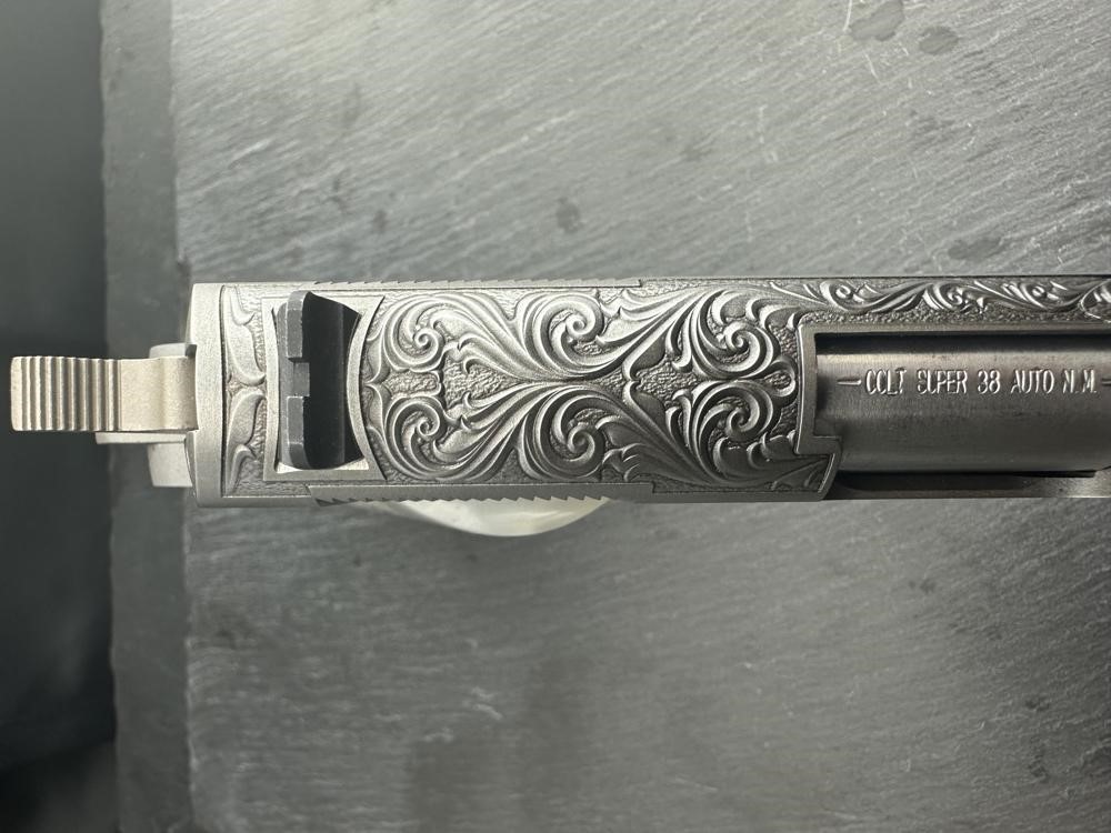 FACTORY 2ND - Colt 1911 Custom Engraved Regal by Altamont .38 Super-img-13