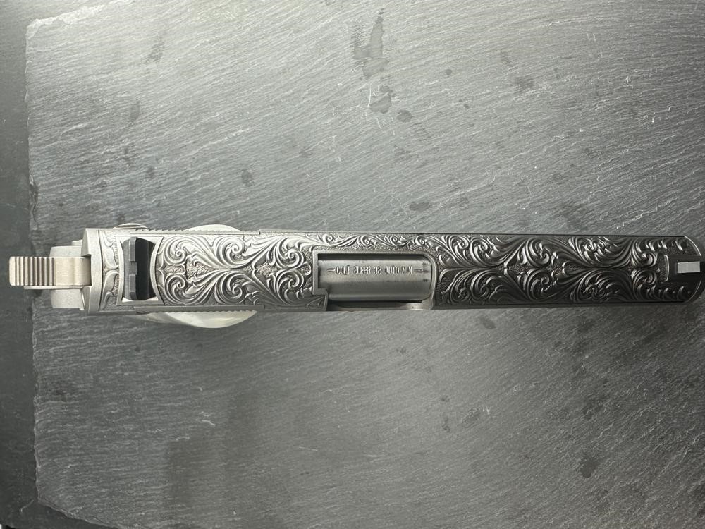 FACTORY 2ND - Colt 1911 Custom Engraved Regal by Altamont .38 Super-img-12