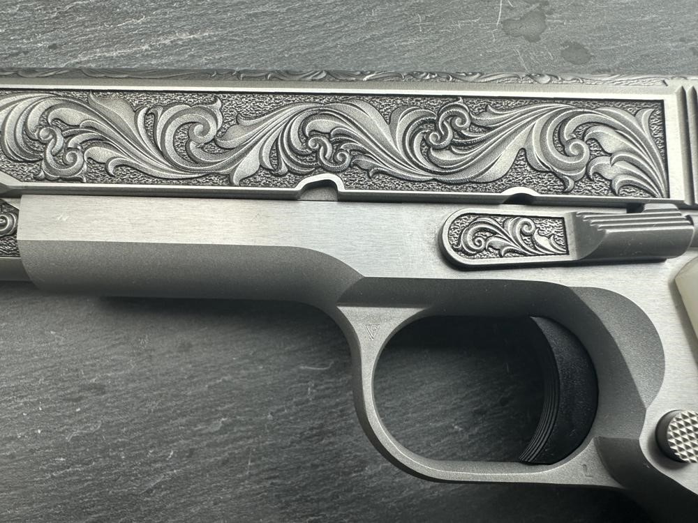 FACTORY 2ND - Colt 1911 Custom Engraved Regal by Altamont .38 Super-img-2