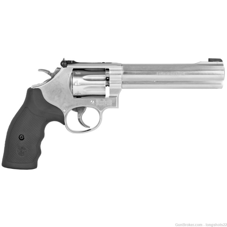 Smith & Wesson 648 22WMR 6" 8RD SS ARS 12460 NIB-img-1