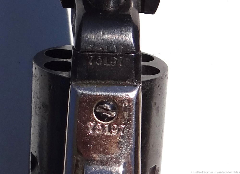 Original Colt 1851 Navy .36 cal Revolver Re-Blued But Complete  -img-30
