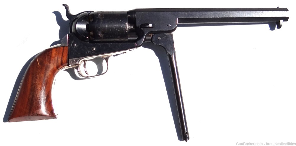 Original Colt 1851 Navy .36 cal Revolver Re-Blued But Complete  -img-31
