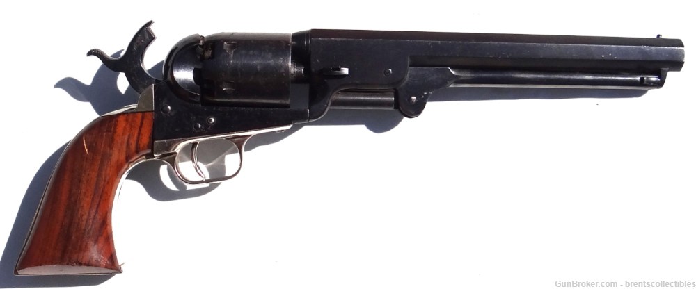 Original Colt 1851 Navy .36 cal Revolver Re-Blued But Complete  -img-22
