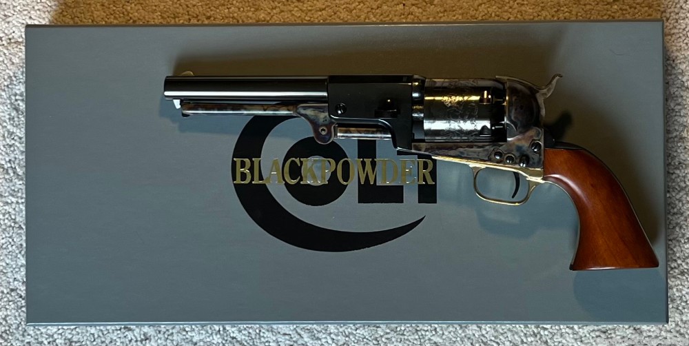 Colt 3rd Model Dragoon Signature Series Black Powder .44 Caliber Revolver-img-0
