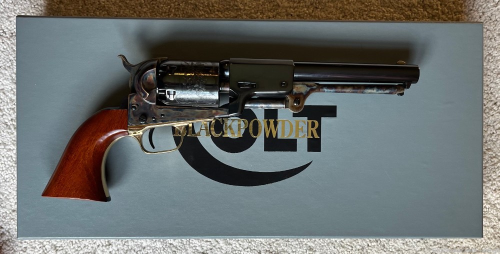 Colt 3rd Model Dragoon Signature Series Black Powder .44 Caliber Revolver-img-1