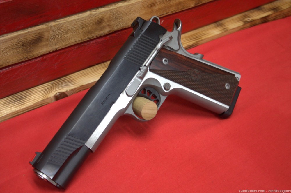 Springfield 1911 Ronin 10MM Blued/Stainless 5" Barrel NEW-img-4