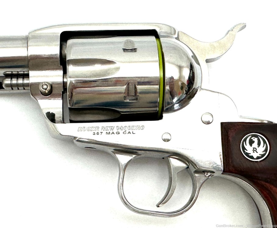 Ruger New Vaquero 357 Mag 4 5/8" Stainless 5109 35258-img-2