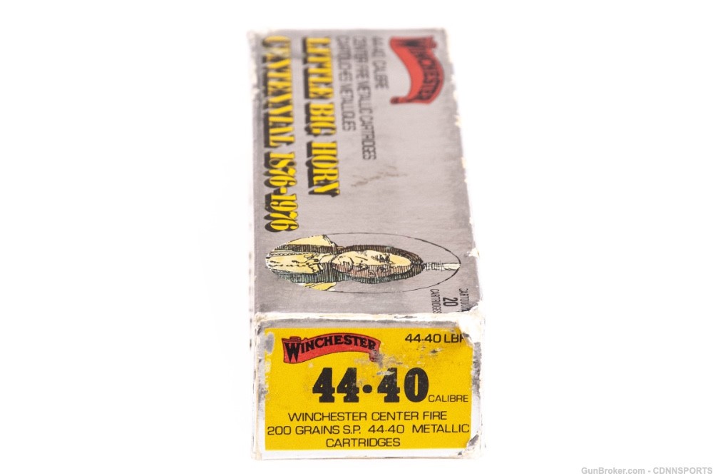 Winchester Vintage Ammo 44-40 Little Big Horn Centennial 20rds from 1976-img-2