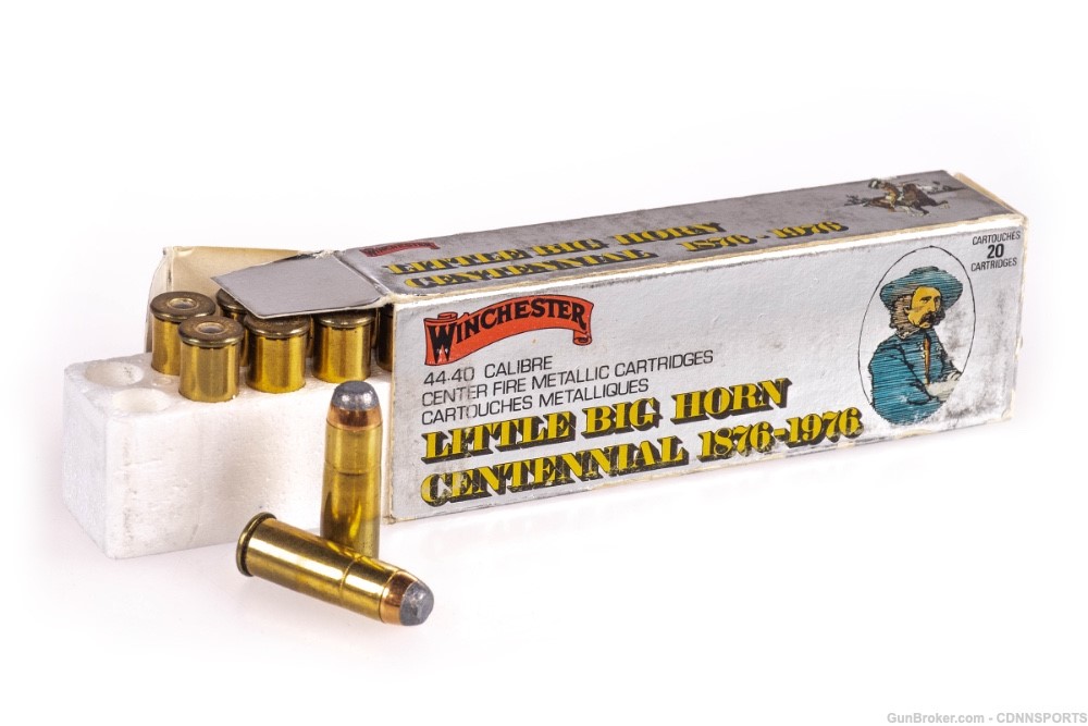 Winchester Vintage Ammo 44-40 Little Big Horn Centennial 20rds from 1976-img-3